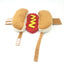 Pet Clothing Hot Dog Burger for Cats and Dogs