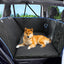 SCRUFFGUARD Dog Car Hammock - Waterproof & Nonslip Seat Protector with Mesh & Pockets