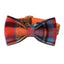 Orange Velvet Dog Collar with Rope - Pet Supplies