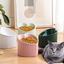 Ceramic Pet Bowl with Slanted Design for Cats