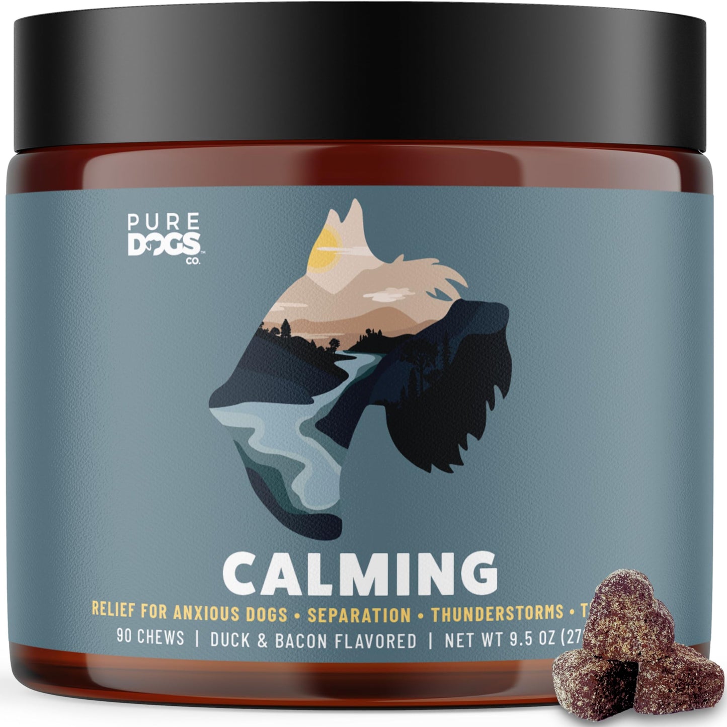 Serenity Hemp Chews for Dog Anxiety & Stress
