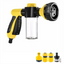 Outdoor Pet Shower Sprayer & Grooming Brush