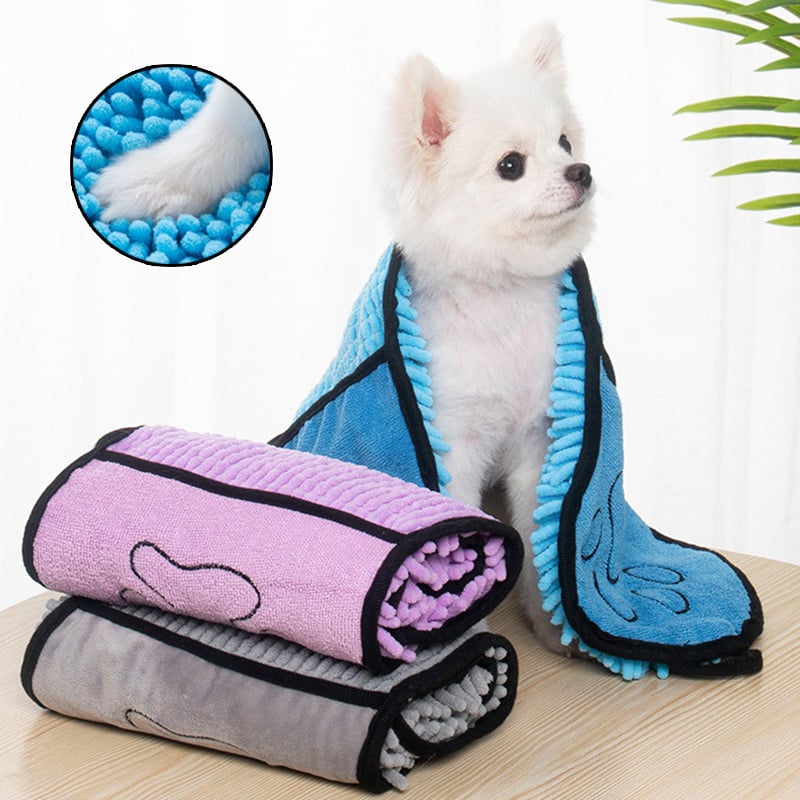 Ultra-Absorbent Pet Microfiber Towels