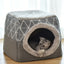 Pet Dog and Cat Bed Villa - Dual Use Space Capsule