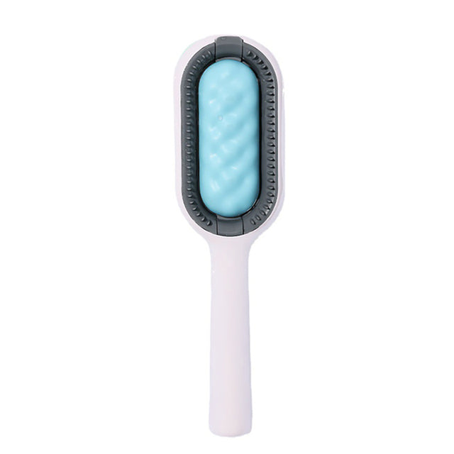 Dual Pet Grooming Set: Brush & Wipes