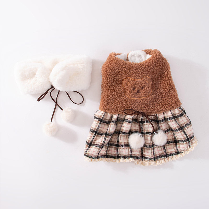 Cute Bear Dress for Fashionable Puppies