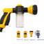 Outdoor Pet Shower Sprayer & Grooming Brush