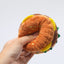 Chewable Hamburger Plush for Dogs - With Sound